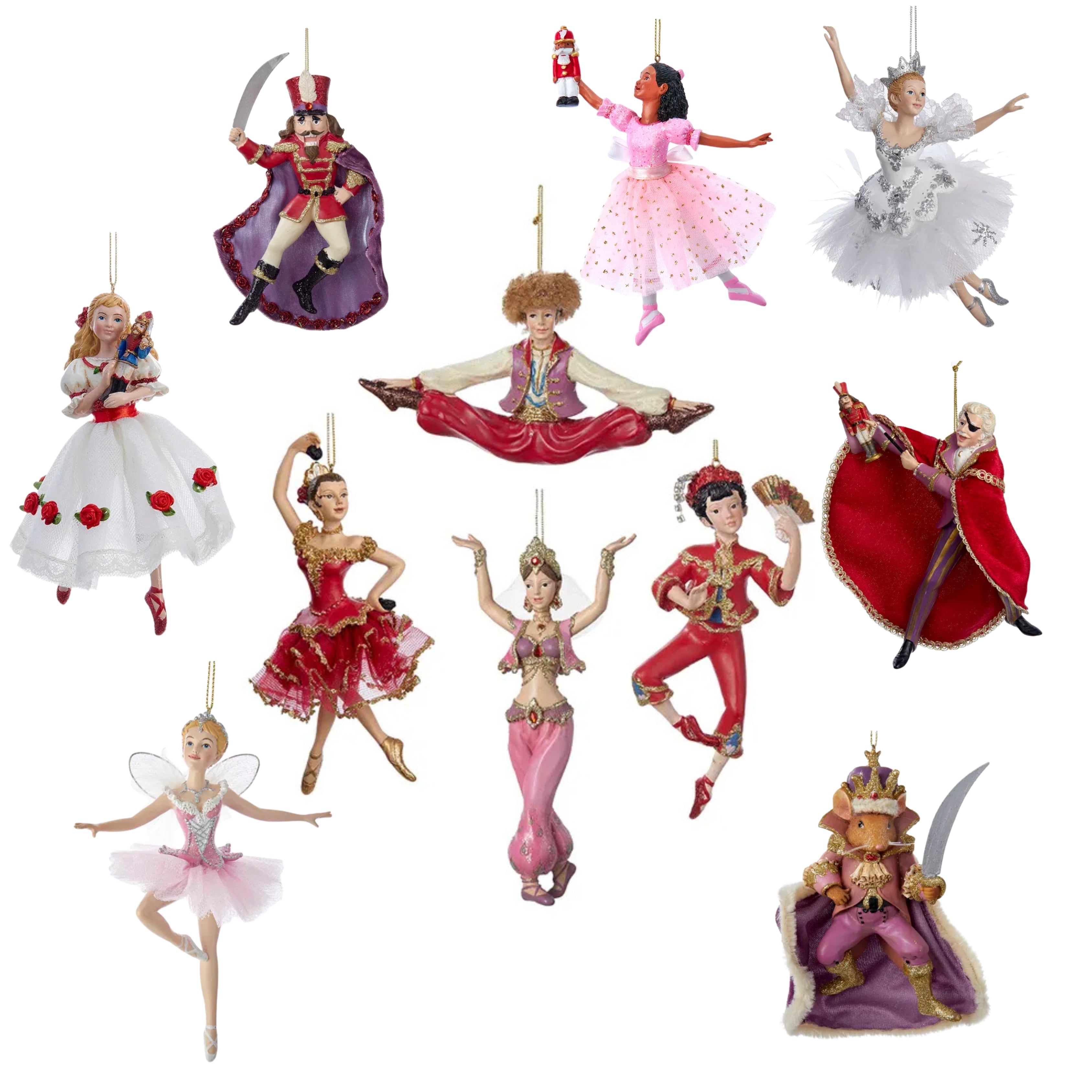 Kurt Adler Nutcracker Collection Ornaments E0616 – Dorothy's Dance
