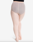 Capezio 18 Mesh Transition Tight with Back Seam (Adult)