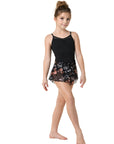 DanzNMotion 22404C Kids Floral Printed Skirt