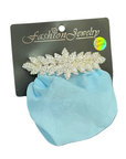 Dasha Designs 4039 Rhinestone Flower Snood