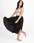 BodyWrappers 511 Character Dance Below-The-Knee Circle Skirt