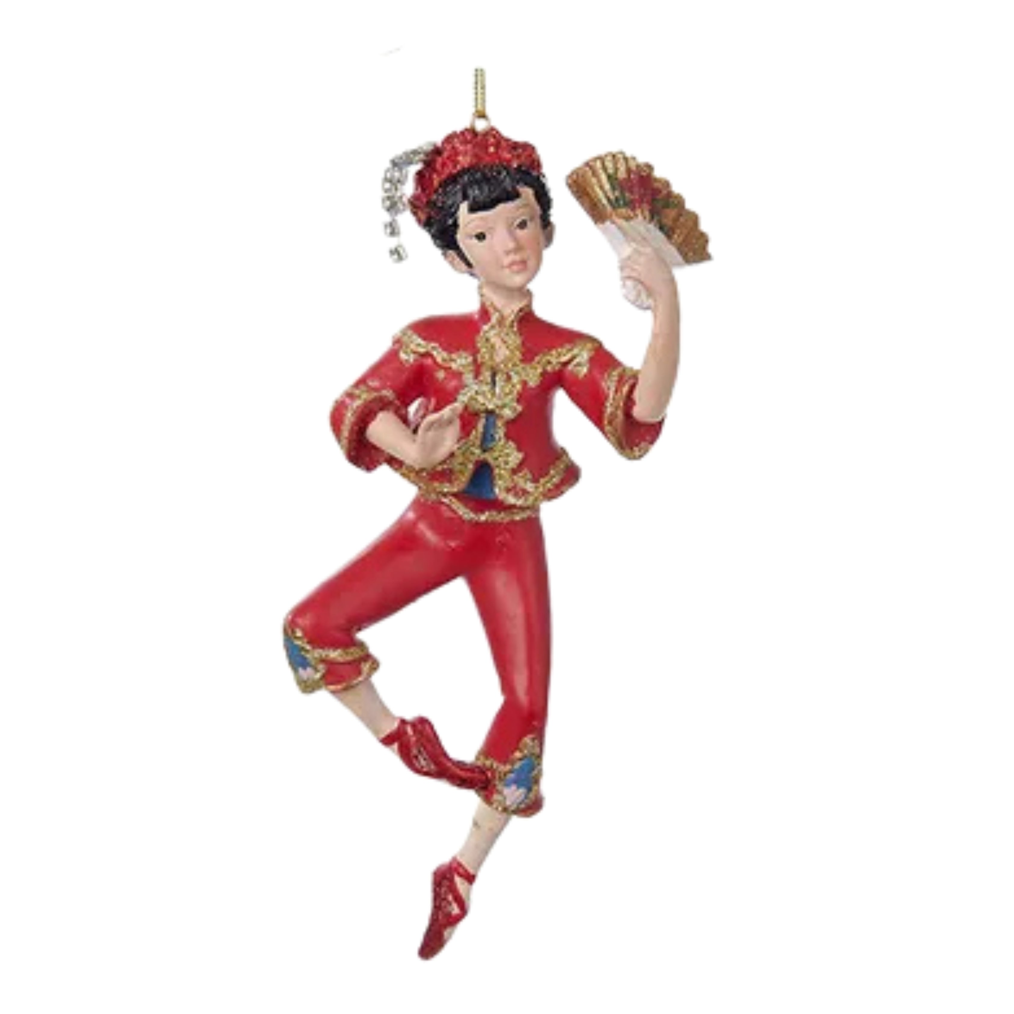 Kurt Adler Arabian Dancer Ornament - Elegant Nutcracker Ballet Décor Kurt Adler Arabian Dancer Ornament - Elegant Nutcracker Ballet Décor