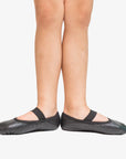 SoDanca SD69C Full Sole Ballet Shoe Black and White (Child)