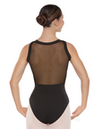 Eurotard 41794 Mesh Wrap Front Tank Leotard